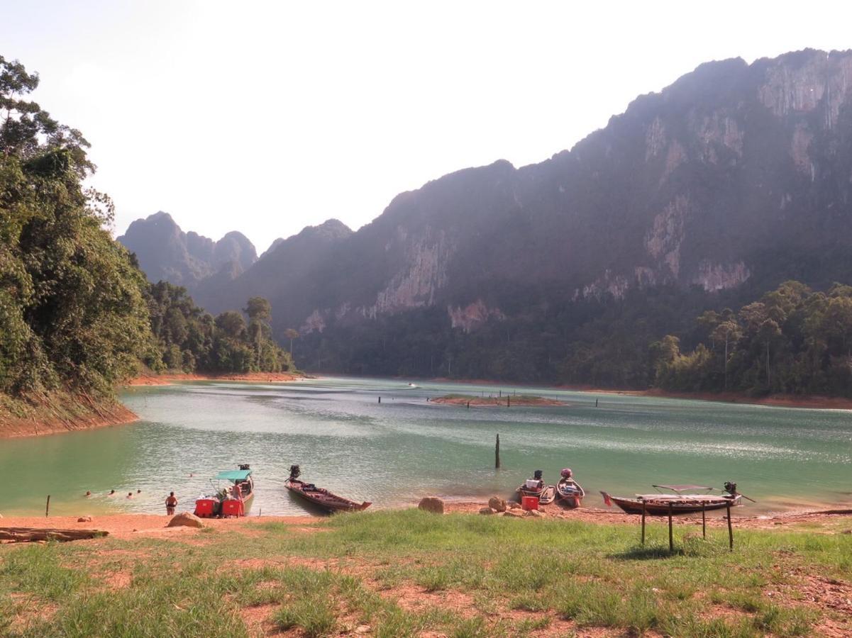 Khaosok Bamboo Huts Resort Khao Sok National Park Buitenkant foto